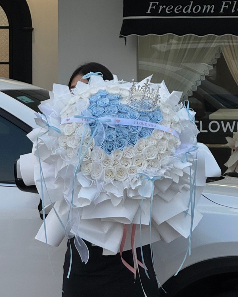 蓝白之光 Blue & White Heart