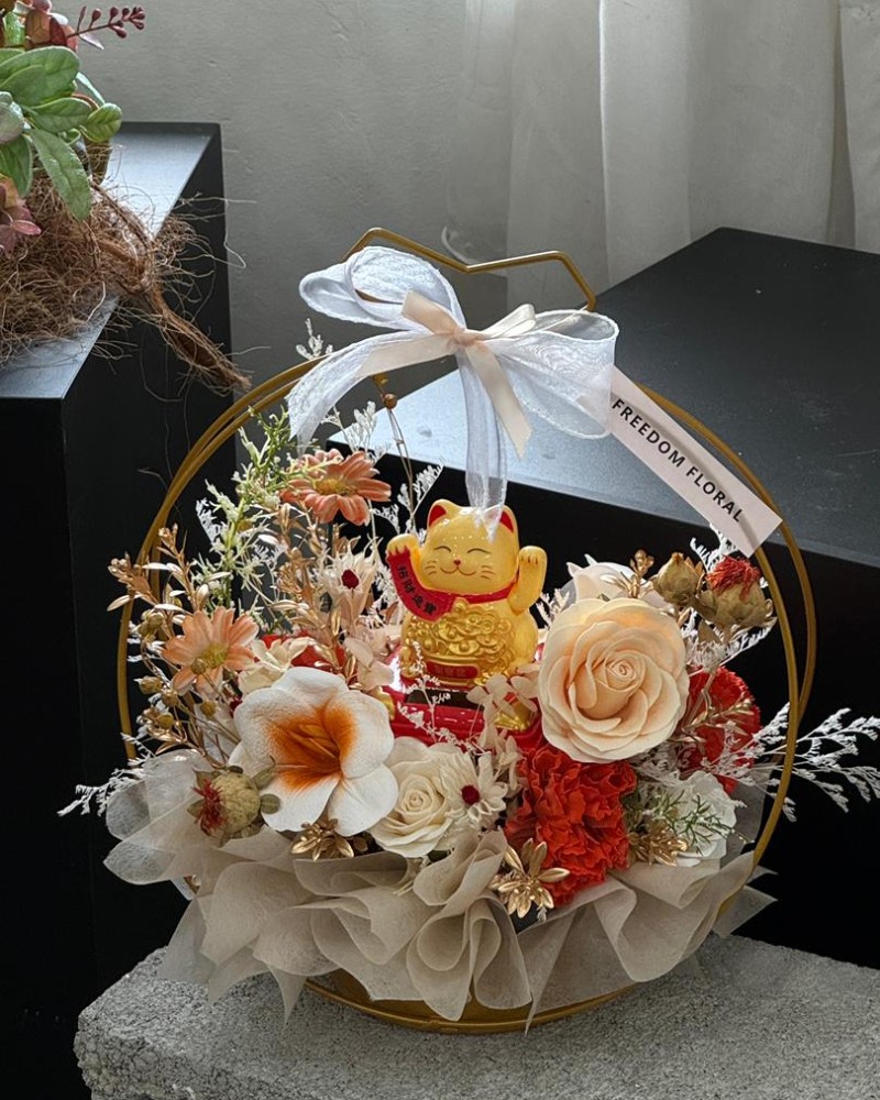 Flower Box(16) (Soap Flower + Preserved Flower)