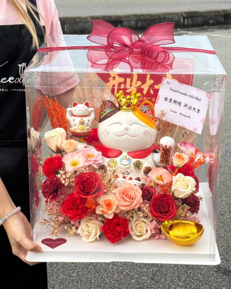 Flower Box(20） (Soap Flower + Preserved Flower)