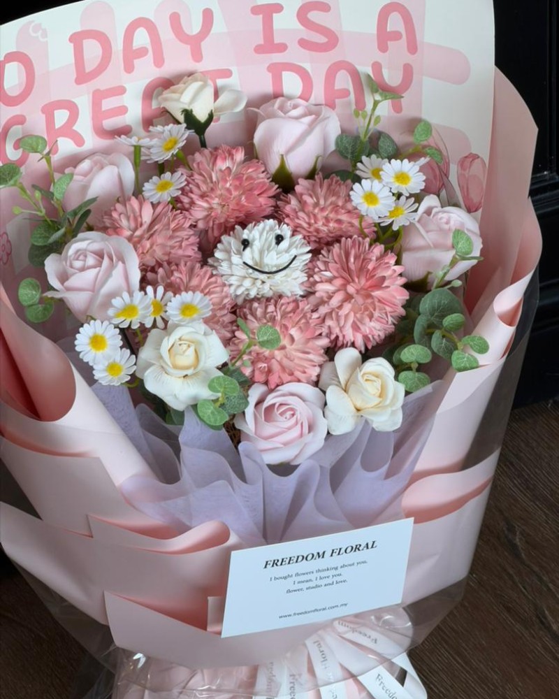 开心莓烦恼 Berry Happy (soap flower)