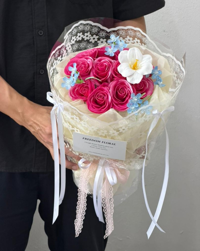 Pink Romance Classic（soap flower）