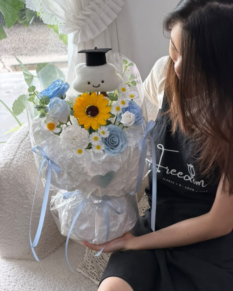 Graduation31( Soap Flower)