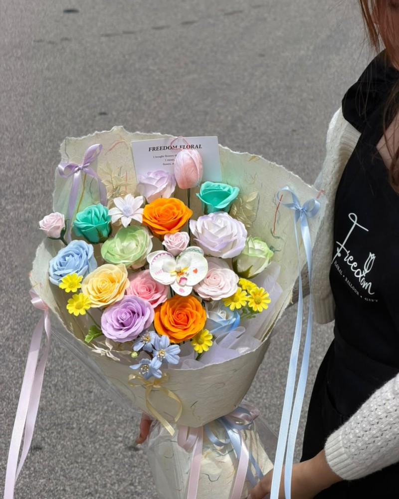 夏日调色盘 Summer Palette(soap flower)