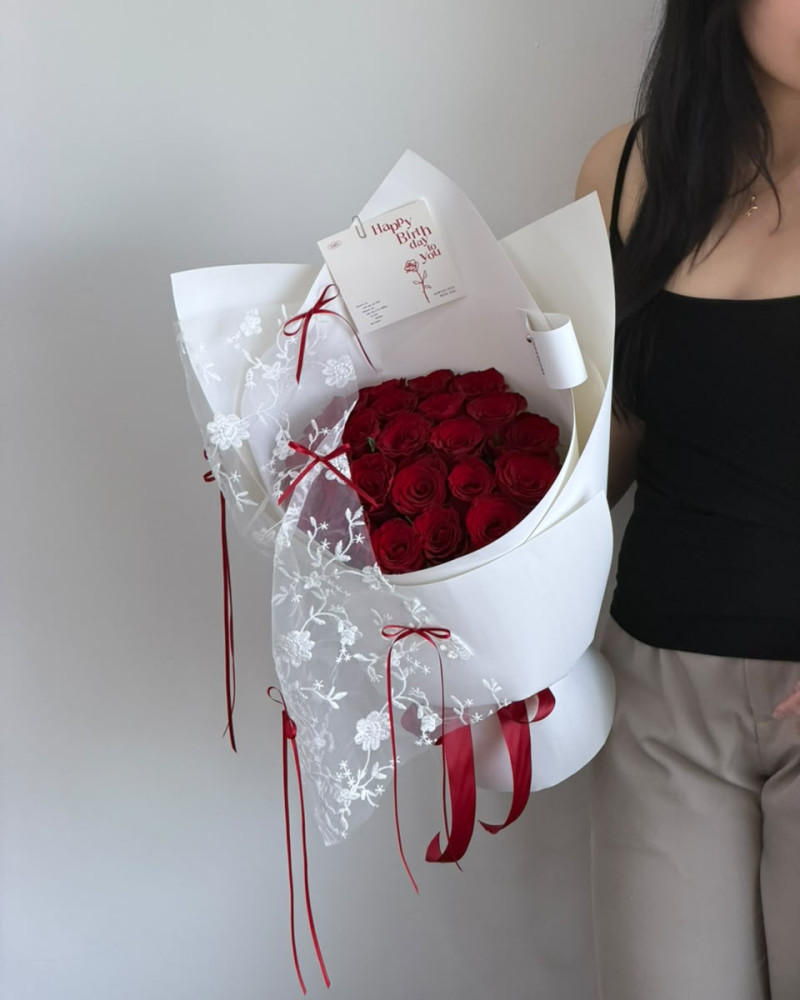 玫瑰之约 · A Rose Promise （21 Roses 🌹）（fresh flower）