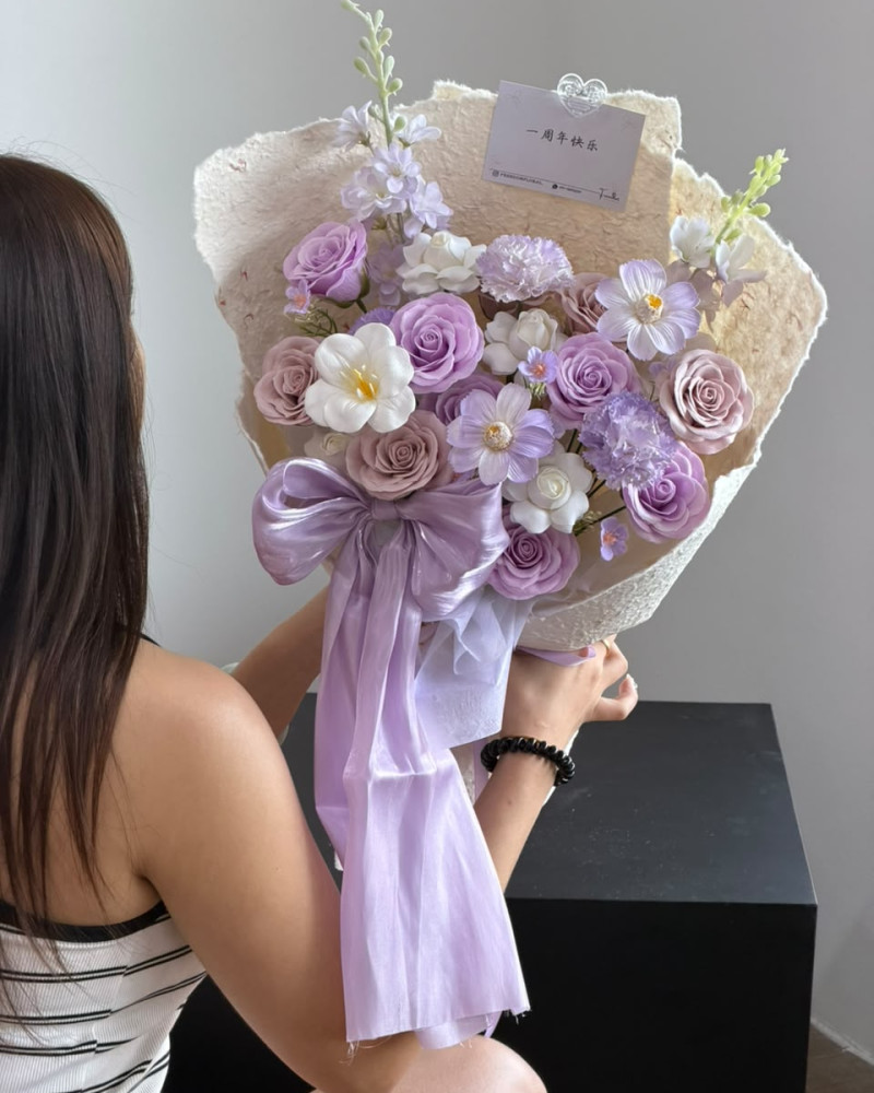 紫雾花境 · Lavender Dream （soap flower）