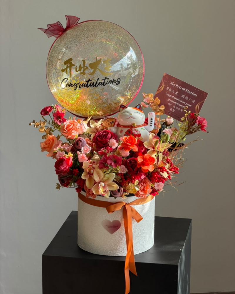 Flower Box 31 (Soap Flower + Preserved Flower)